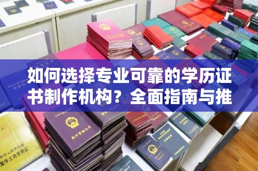 凤县如何选择专业可靠的学历证书制作机构？全面指南与推荐