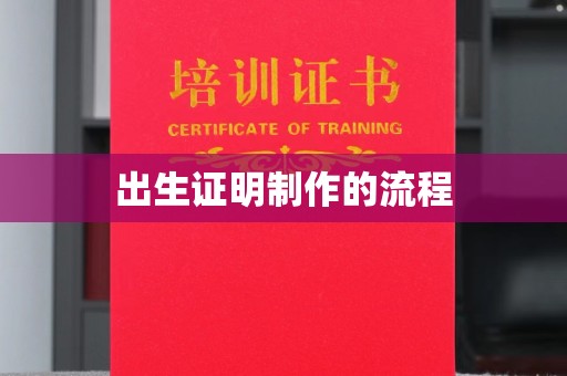 宣恩出生证明制作的流程